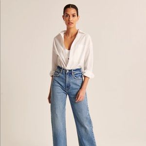 Abercrombie and Fitch Oversized Button Up Shirt